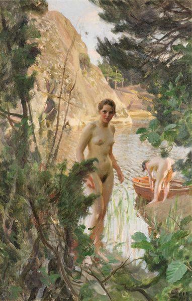 Anders Zorn Jollen china oil painting image